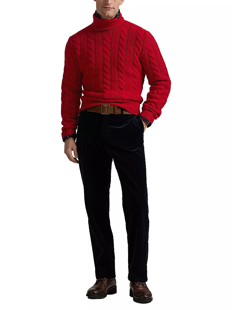 POLO RALPH LAUREN | Pull à col roulé | rot