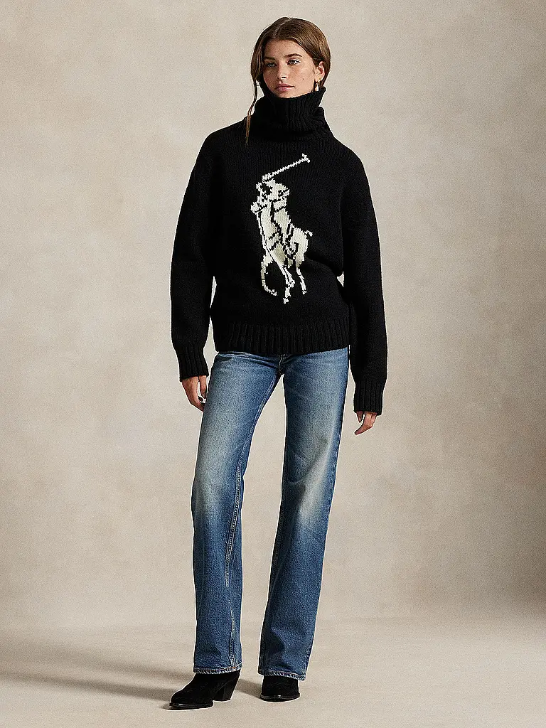 POLO RALPH LAUREN | Pull à col roulé | Noir