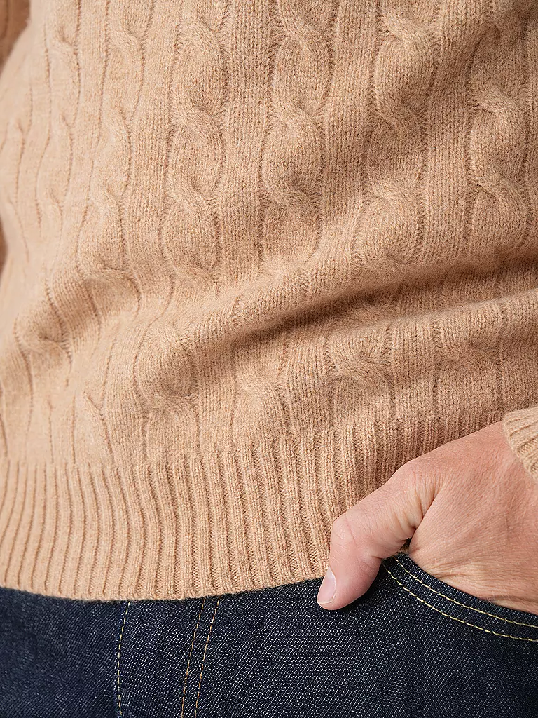 POLO RALPH LAUREN | Pull à col roulé | camel