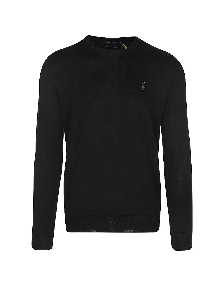 POLO RALPH LAUREN | Pull Coupe Slim | schwarz