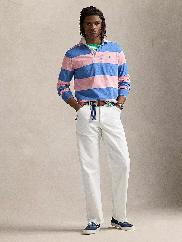POLO RALPH LAUREN | Pull de rugby | rosa