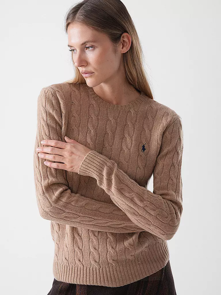 POLO RALPH LAUREN | Pull JULIANNA | camel