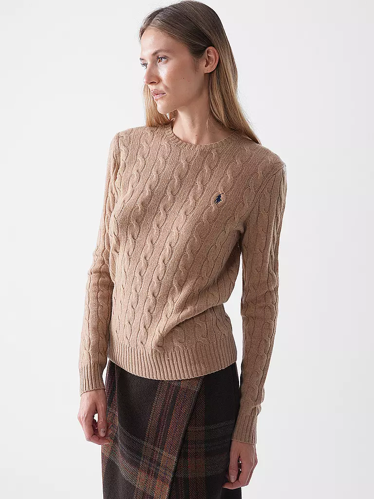 POLO RALPH LAUREN | Pull JULIANNA | camel