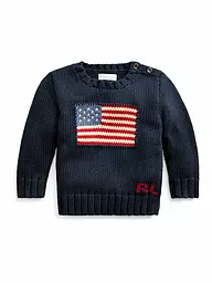 POLO RALPH LAUREN | Pull pour bébé | Bleu foncé