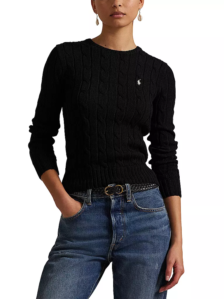 POLO RALPH LAUREN | Pull Slim Fit JULIANNA | schwarz