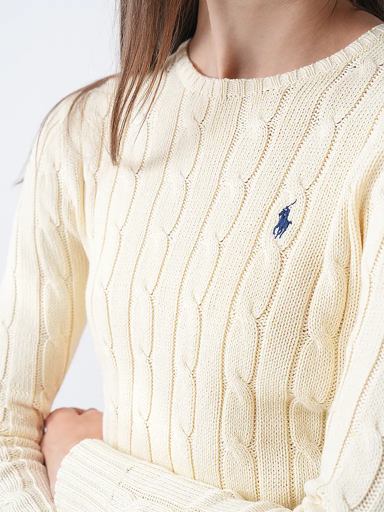 POLO RALPH LAUREN | Pull Slim Fit JULIANNA | creme