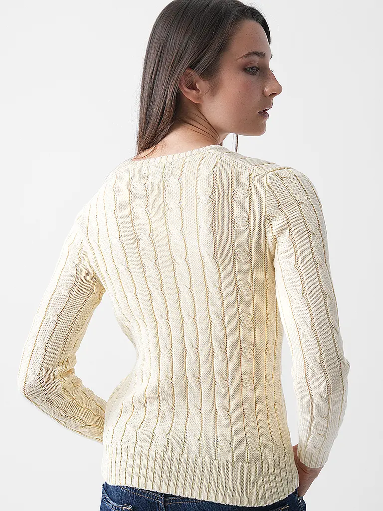 POLO RALPH LAUREN | Pull Slim Fit JULIANNA | creme