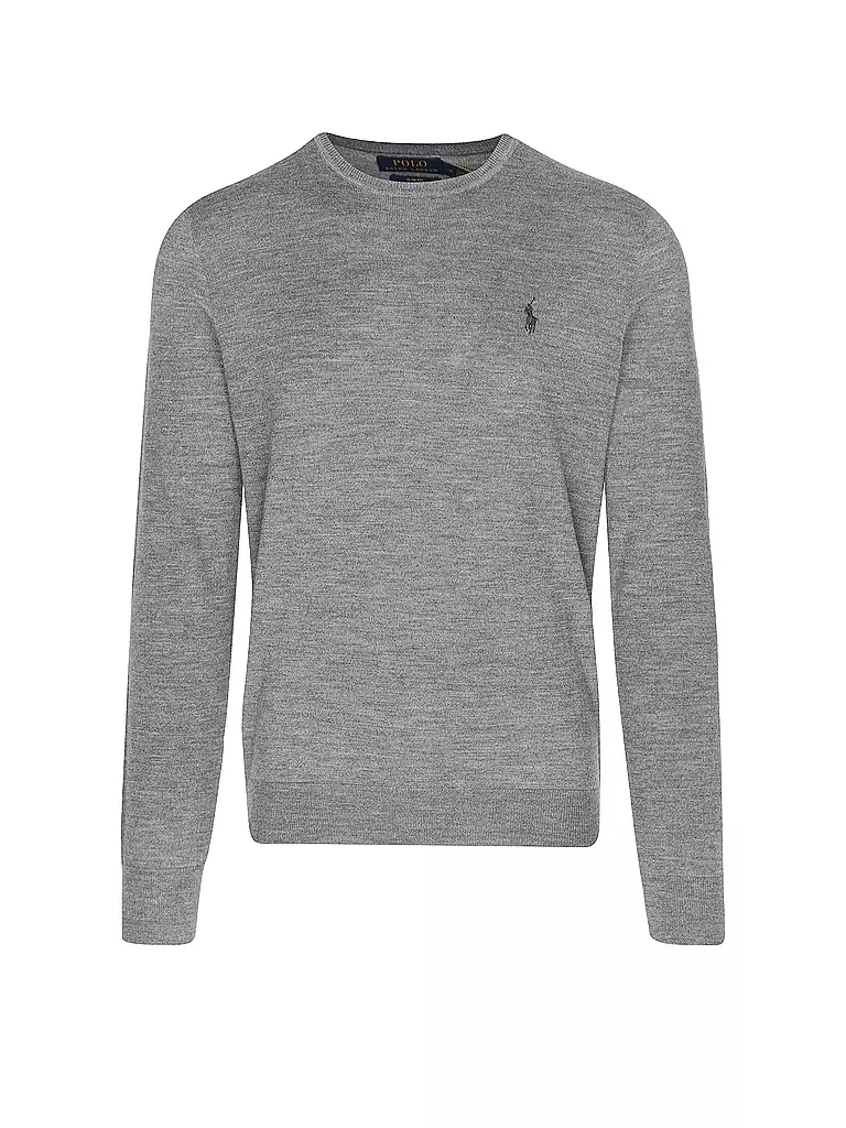 POLO RALPH LAUREN | Pull Slim Fit | hellgrau
