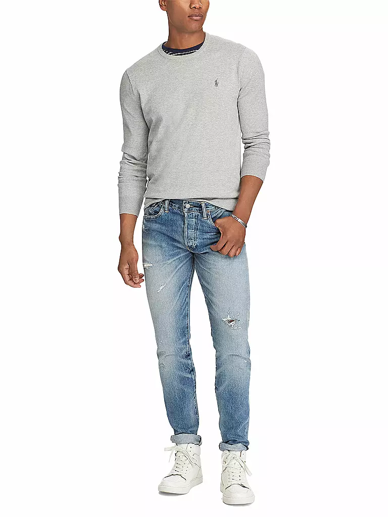POLO RALPH LAUREN | Pull slim fit | grau