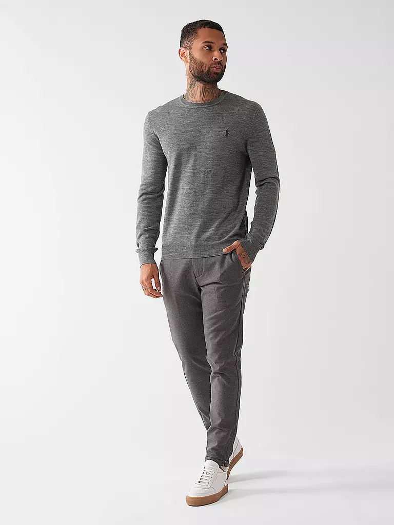 POLO RALPH LAUREN | Pull Slim Fit | hellgrau