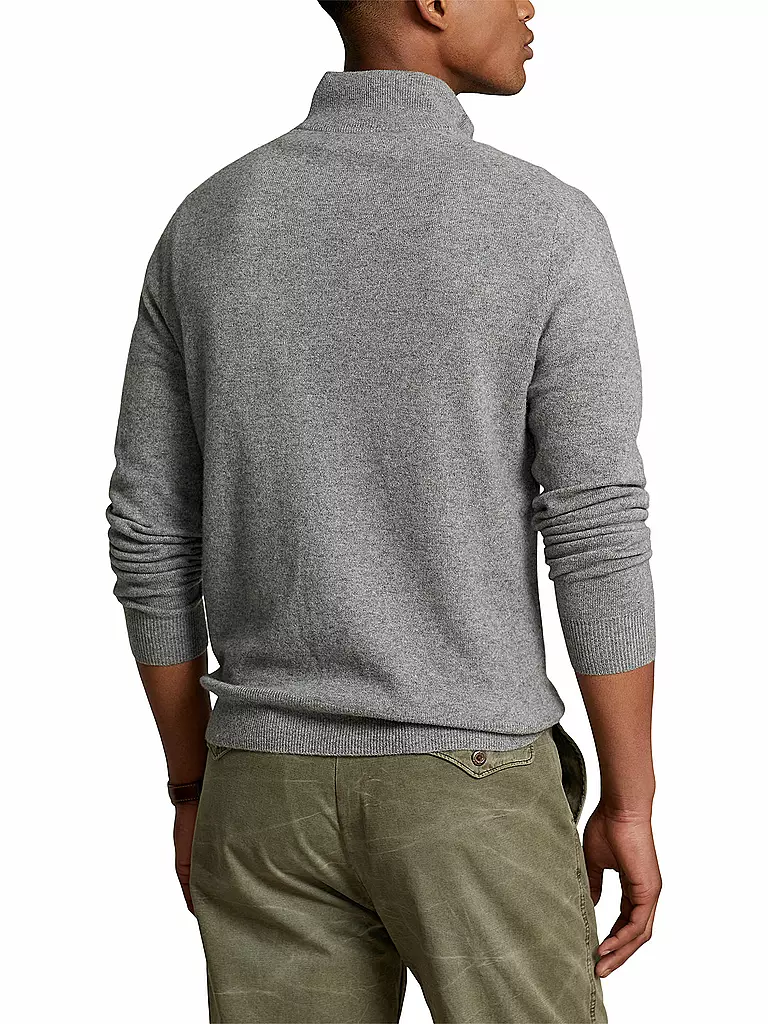 POLO RALPH LAUREN | Pull Troyer coupe classique | hellgrau