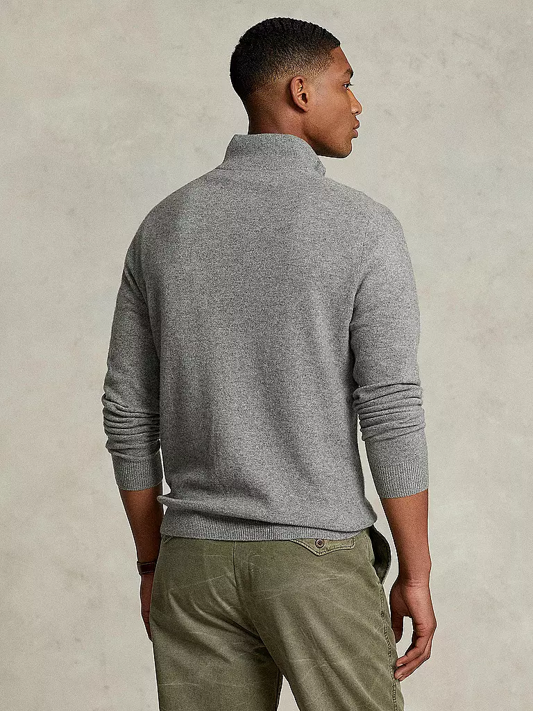 POLO RALPH LAUREN | Pull Troyer coupe classique | hellgrau