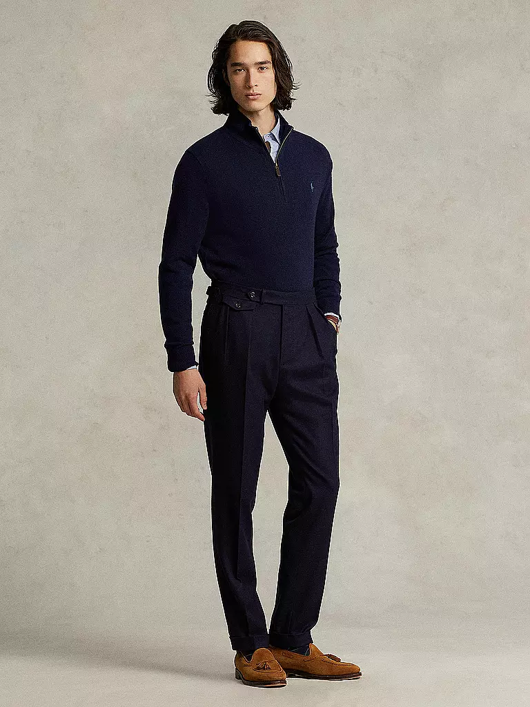 POLO RALPH LAUREN | Pull Troyer Coupe Standard | dunkelblau