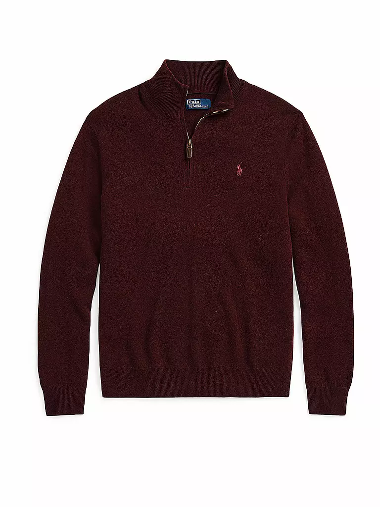 POLO RALPH LAUREN | Pull Troyer | dunkelrot