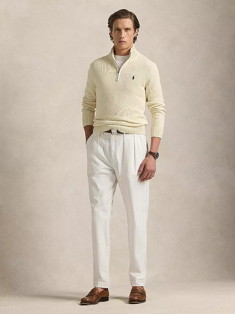 POLO RALPH LAUREN | Pull Troyer | creme