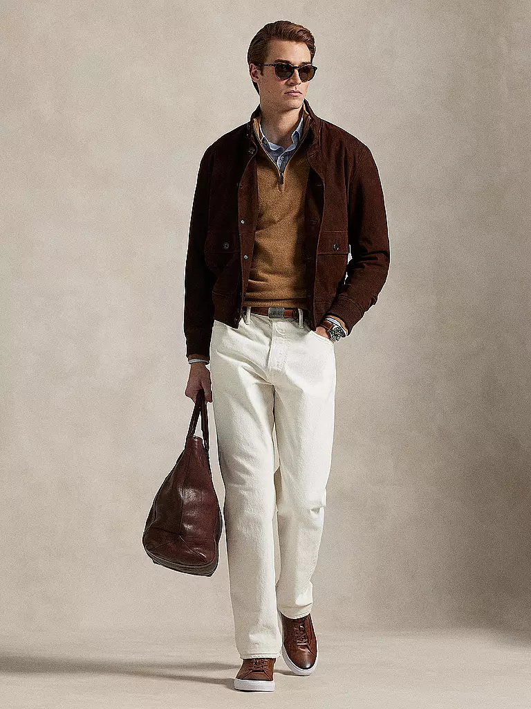POLO RALPH LAUREN | Pull Troyer | camel