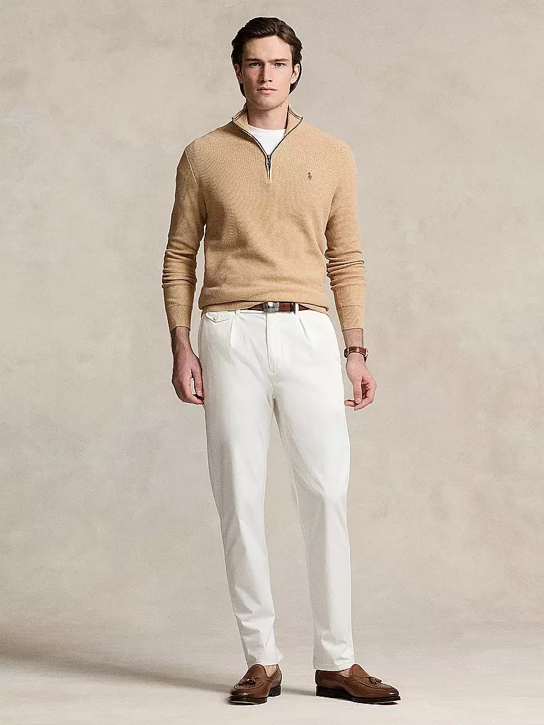 POLO RALPH LAUREN | Pull Troyer | camel