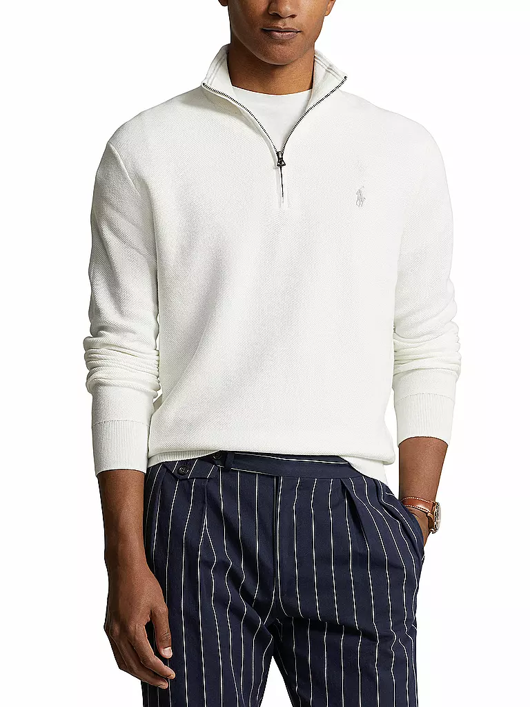 POLO RALPH LAUREN | Pull Troyer | weiss