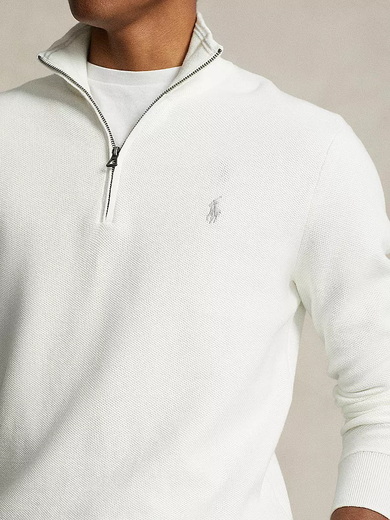 POLO RALPH LAUREN | Pull Troyer | weiss