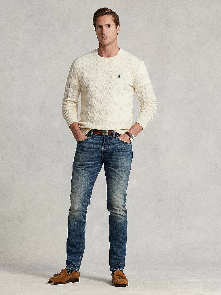 POLO RALPH LAUREN | Pull | creme