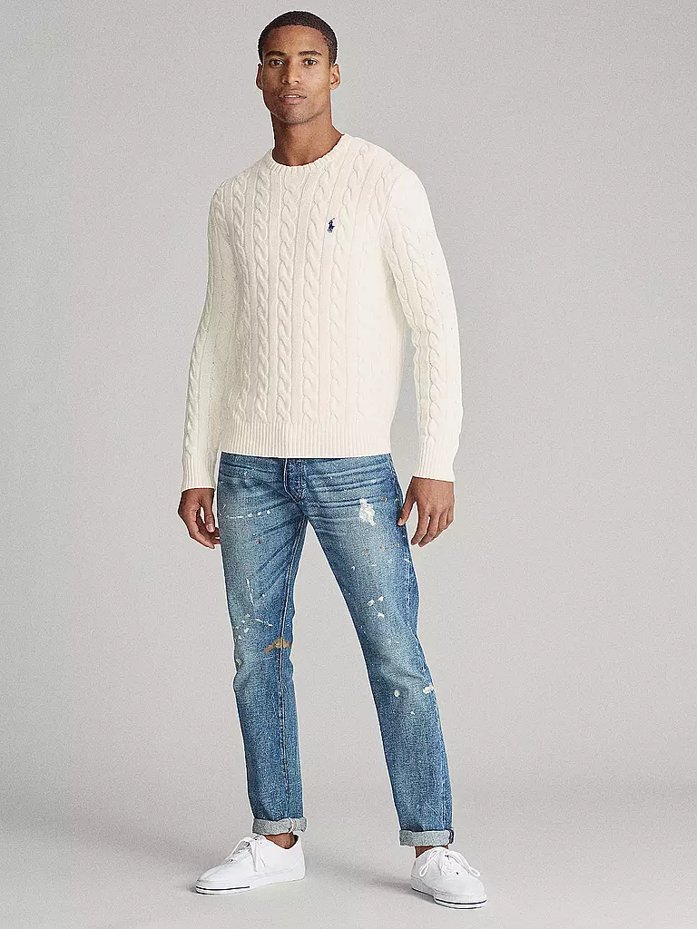 POLO RALPH LAUREN | Pull | creme