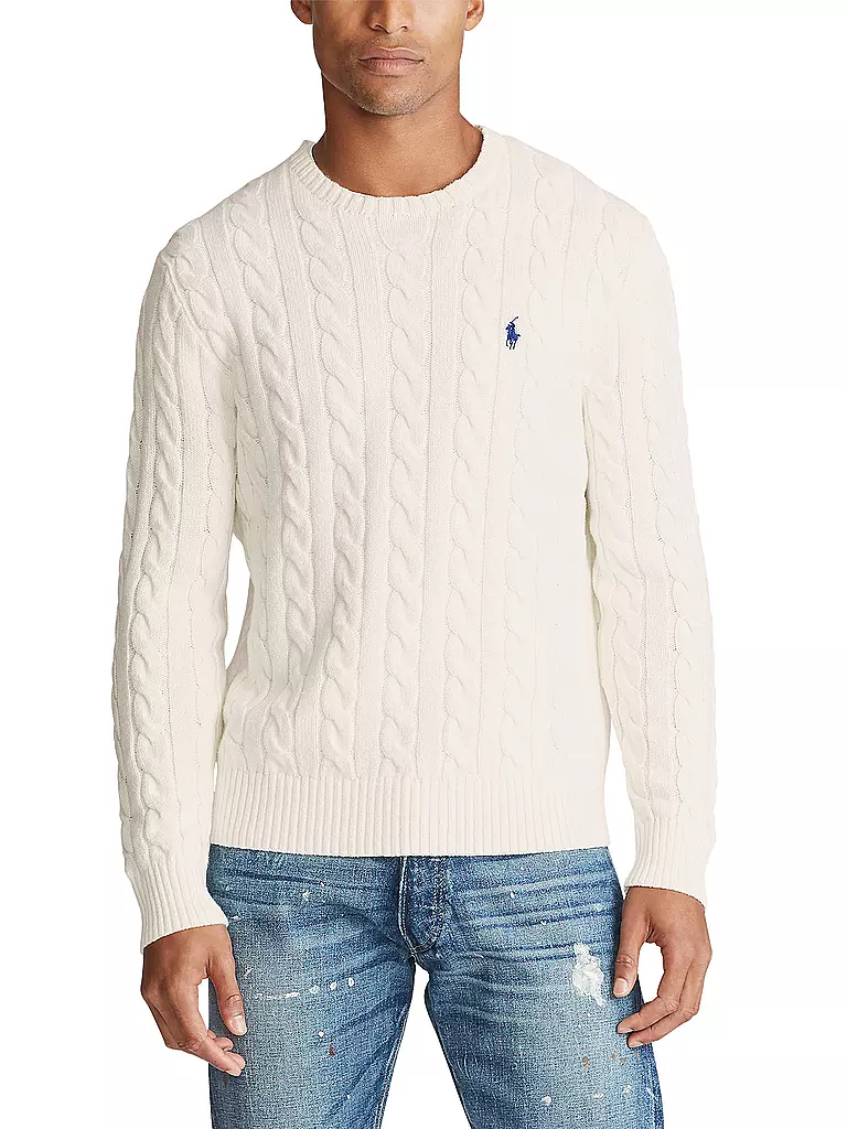 POLO RALPH LAUREN | Pull | creme