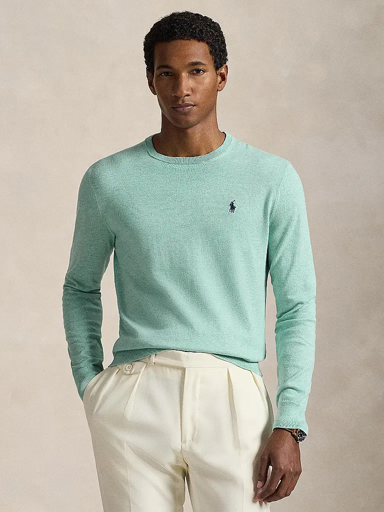 POLO RALPH LAUREN | Pull | Vert clair