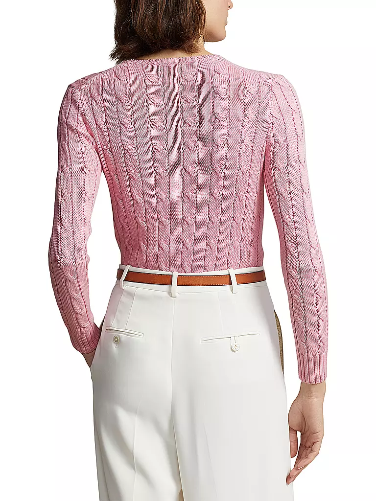 POLO RALPH LAUREN | Pullover Coupe Slim JULIANNA | rosa