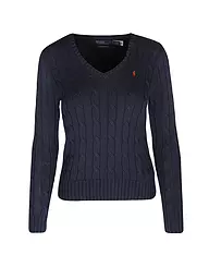 POLO RALPH LAUREN | Pullover Slim Fit KIMBERLY | Bleu foncé