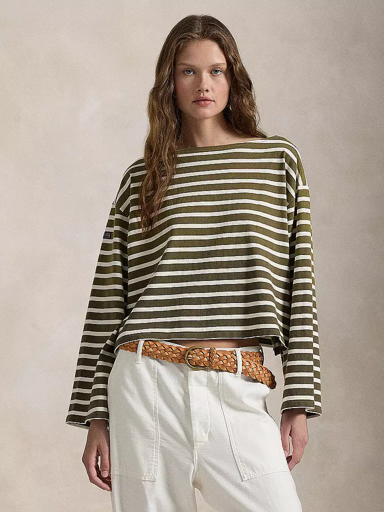 POLO RALPH LAUREN | Pullover MARINER | Olive