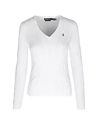 POLO RALPH LAUREN | Pullover Slim Fit KIMBERLY | Blanc
