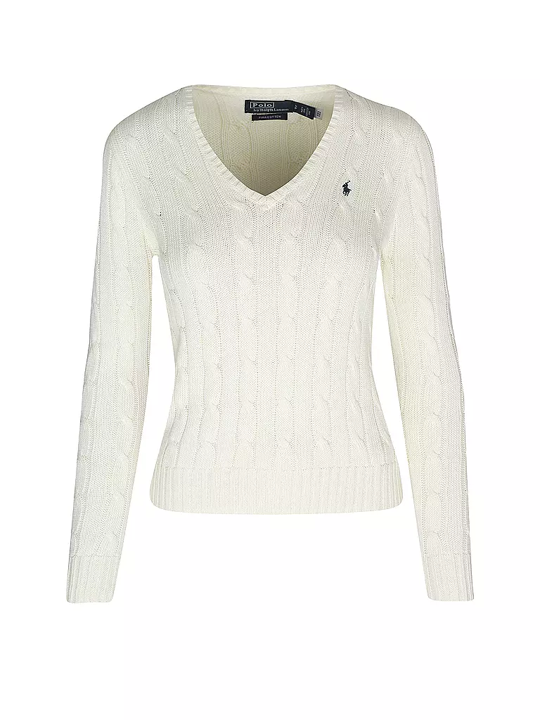 POLO RALPH LAUREN | Pullover Slim Fit KIMBERLY | Crème