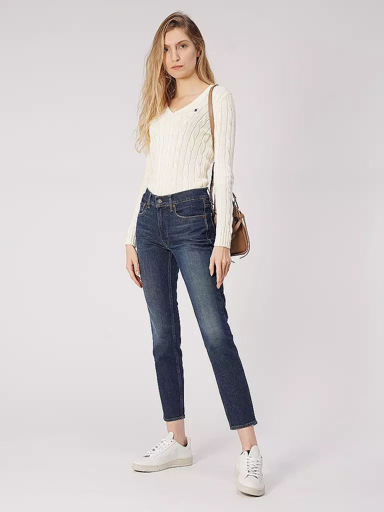 POLO RALPH LAUREN | Pullover Slim Fit KIMBERLY | Crème