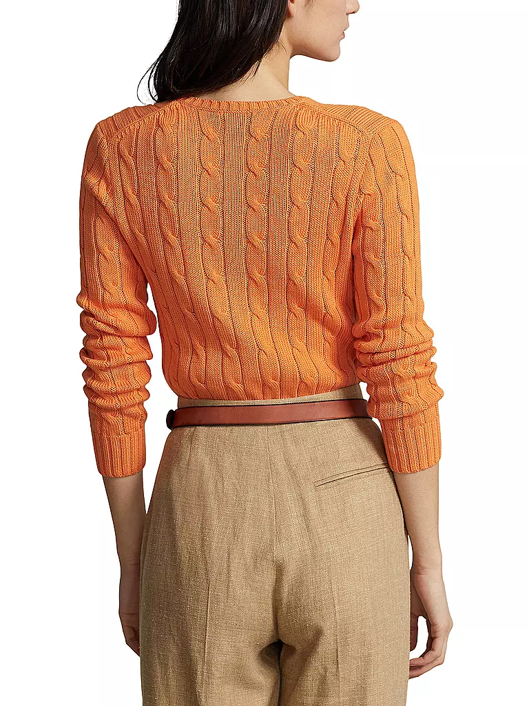 POLO RALPH LAUREN | Pullover Slim Fit KIMBERLY | Orange