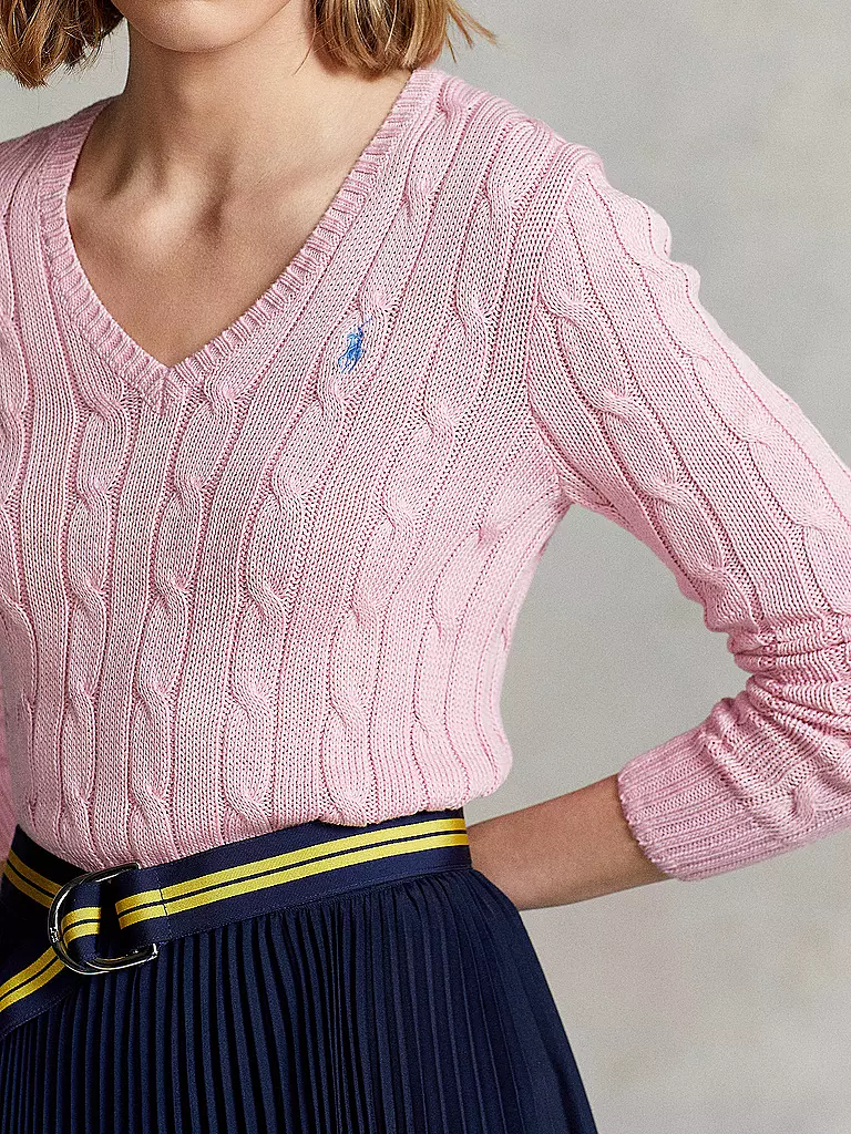 POLO RALPH LAUREN | Pullover Slim Fit KIMBERLY | Rose
