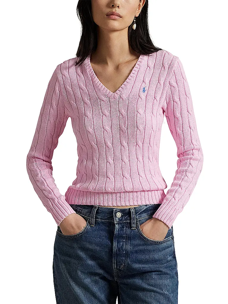 POLO RALPH LAUREN | Pullover Slim Fit KIMBERLY | Rose