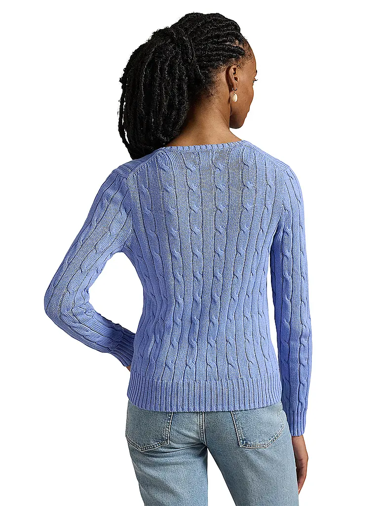 POLO RALPH LAUREN | Pullover Slim Fit KIMBERLY | Bleu clair