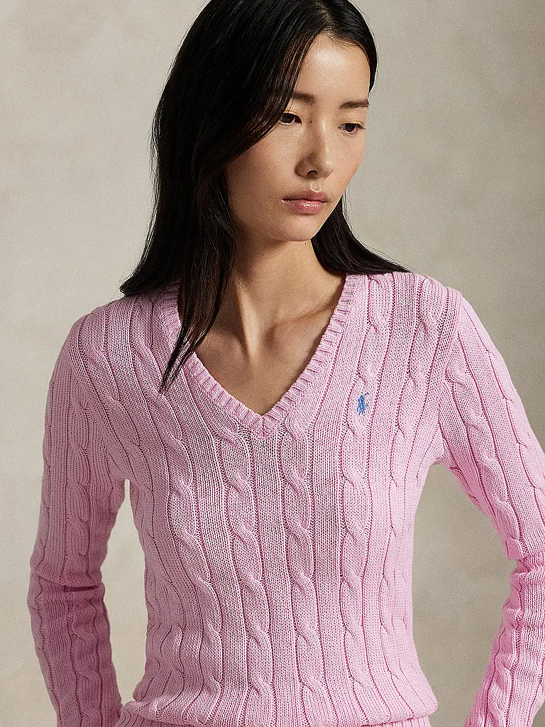 POLO RALPH LAUREN | Pullover Slim Fit KIMBERLY | Rose
