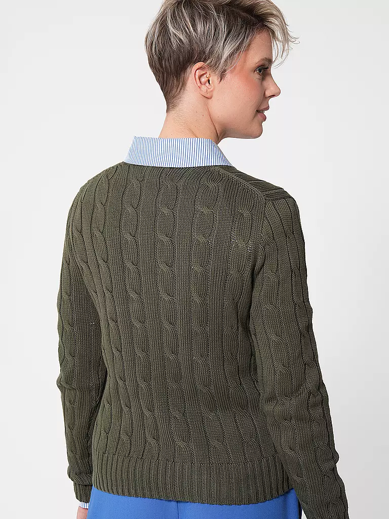 POLO RALPH LAUREN | Pullover Slim Fit KIMBERLY | Olive