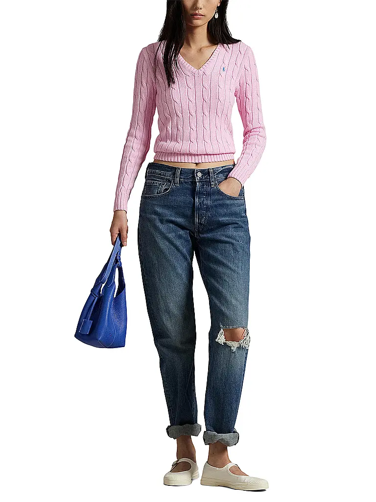 POLO RALPH LAUREN | Pullover Slim Fit KIMBERLY | Rose