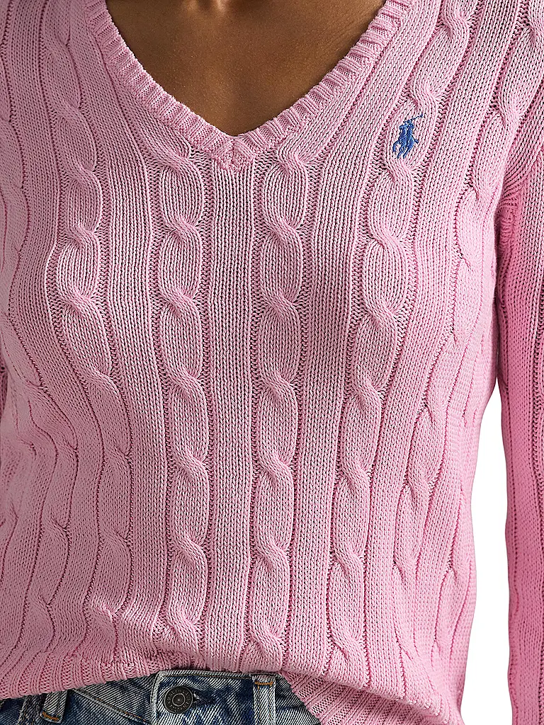 POLO RALPH LAUREN | Pullover Slim Fit KIMBERLY | Rose