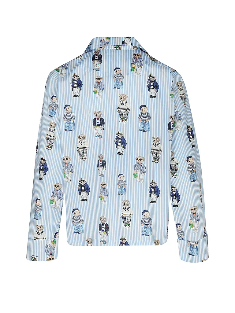 POLO RALPH LAUREN | Pyjama MADISON | Bleu clair