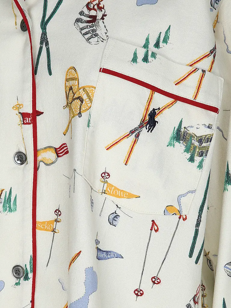 POLO RALPH LAUREN | Pyjama MADISON | Blanc