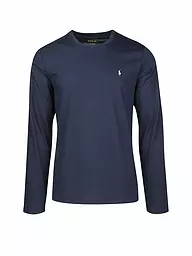 POLO RALPH LAUREN | T-shirt de pyjama à manches longues blanc | Bleu