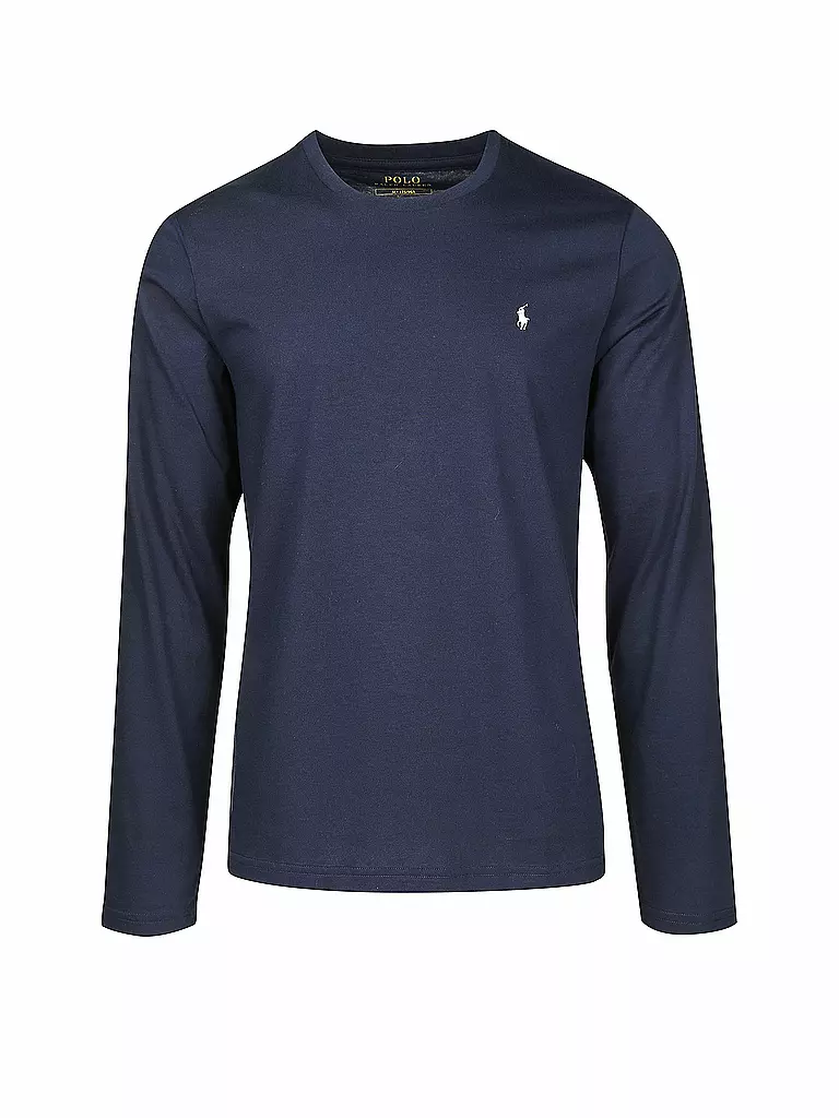 POLO RALPH LAUREN | Pyjama T-shirt à manches longues Cruise Navy | Bleu