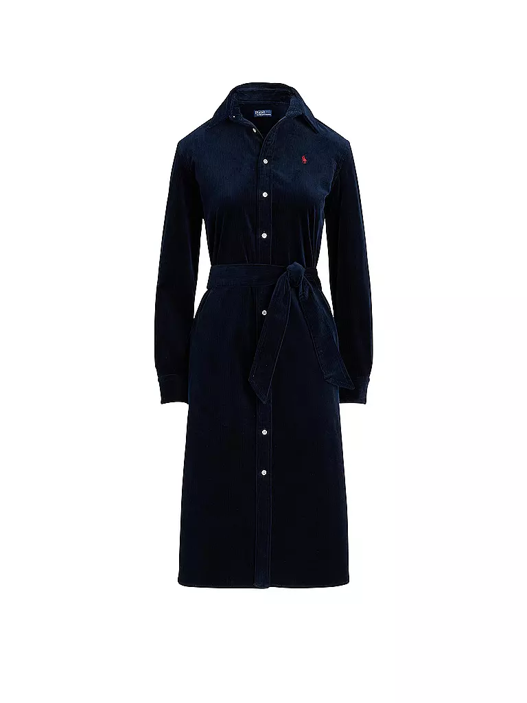 POLO RALPH LAUREN | Robe midi | Bleu foncé