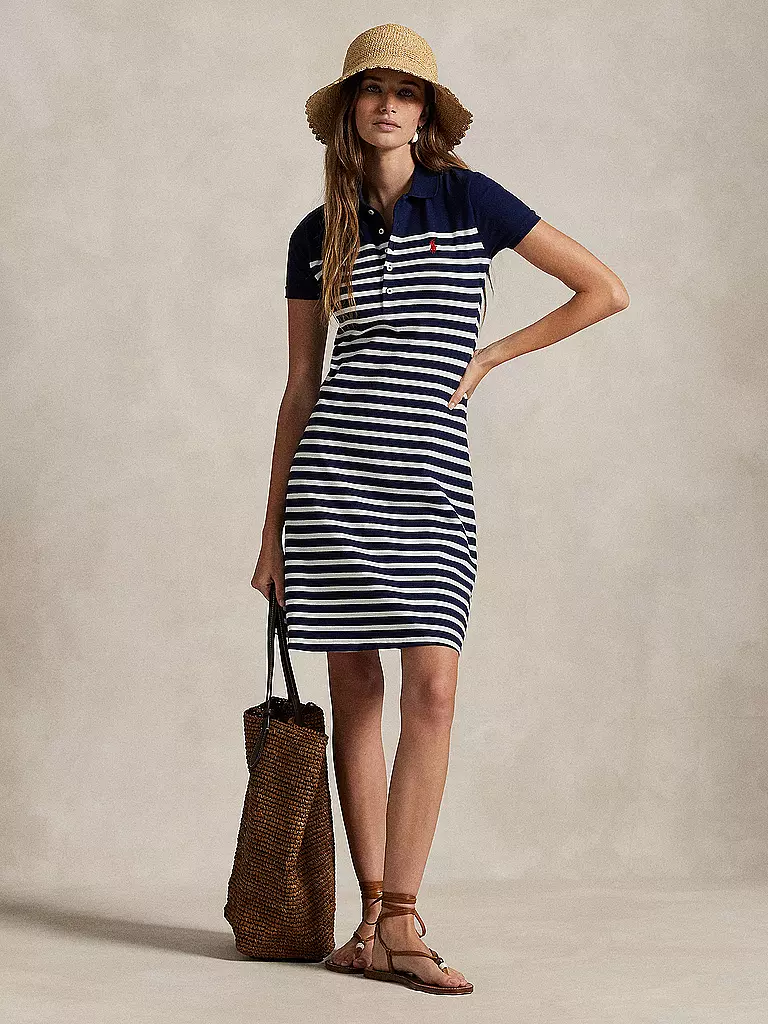 POLO RALPH LAUREN | Robe midi | dunkelblau