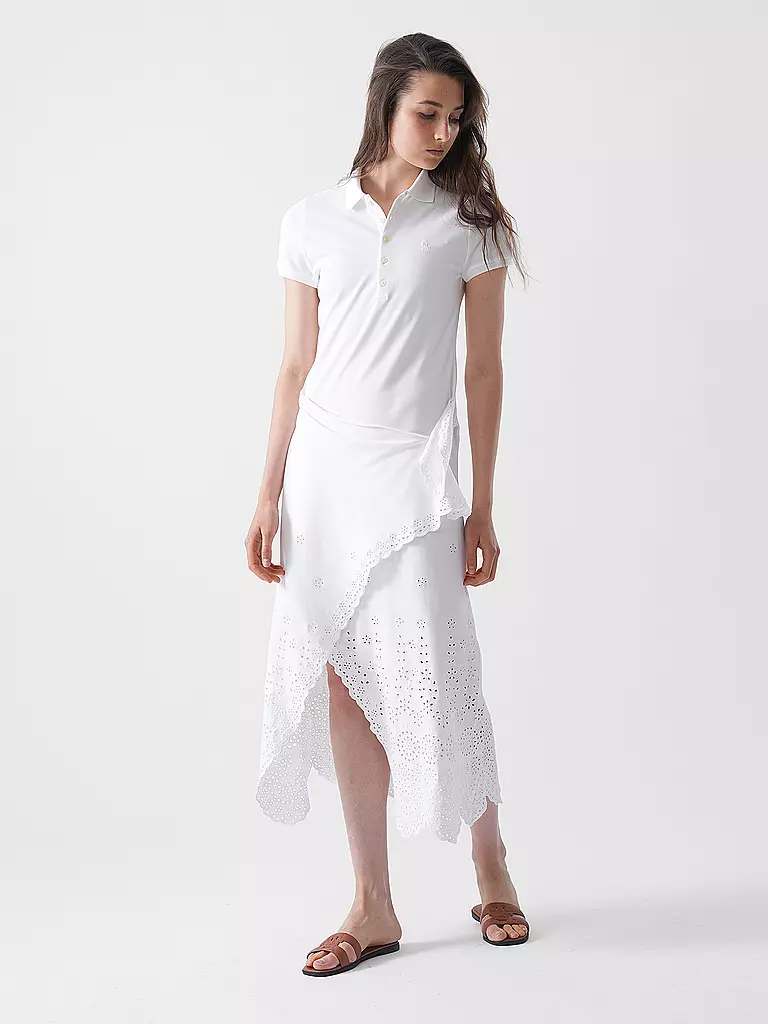 POLO RALPH LAUREN | Robe midi | Blanc