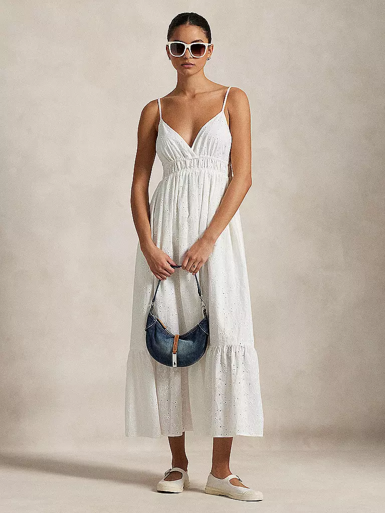 POLO RALPH LAUREN | Robe midi | weiss
