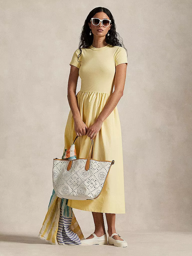 POLO RALPH LAUREN | Robe midi | gelb